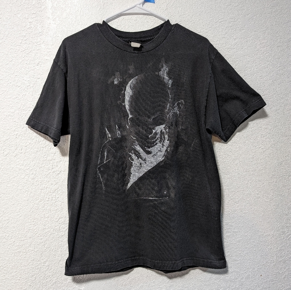 vintage mad engine marvel ghost rider tshirt